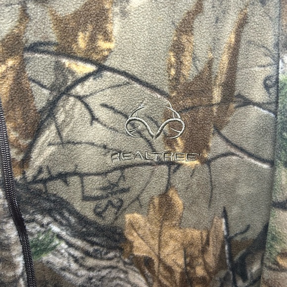 Real tree fleece camo longsleeve jacket - Picture 4 of 5
